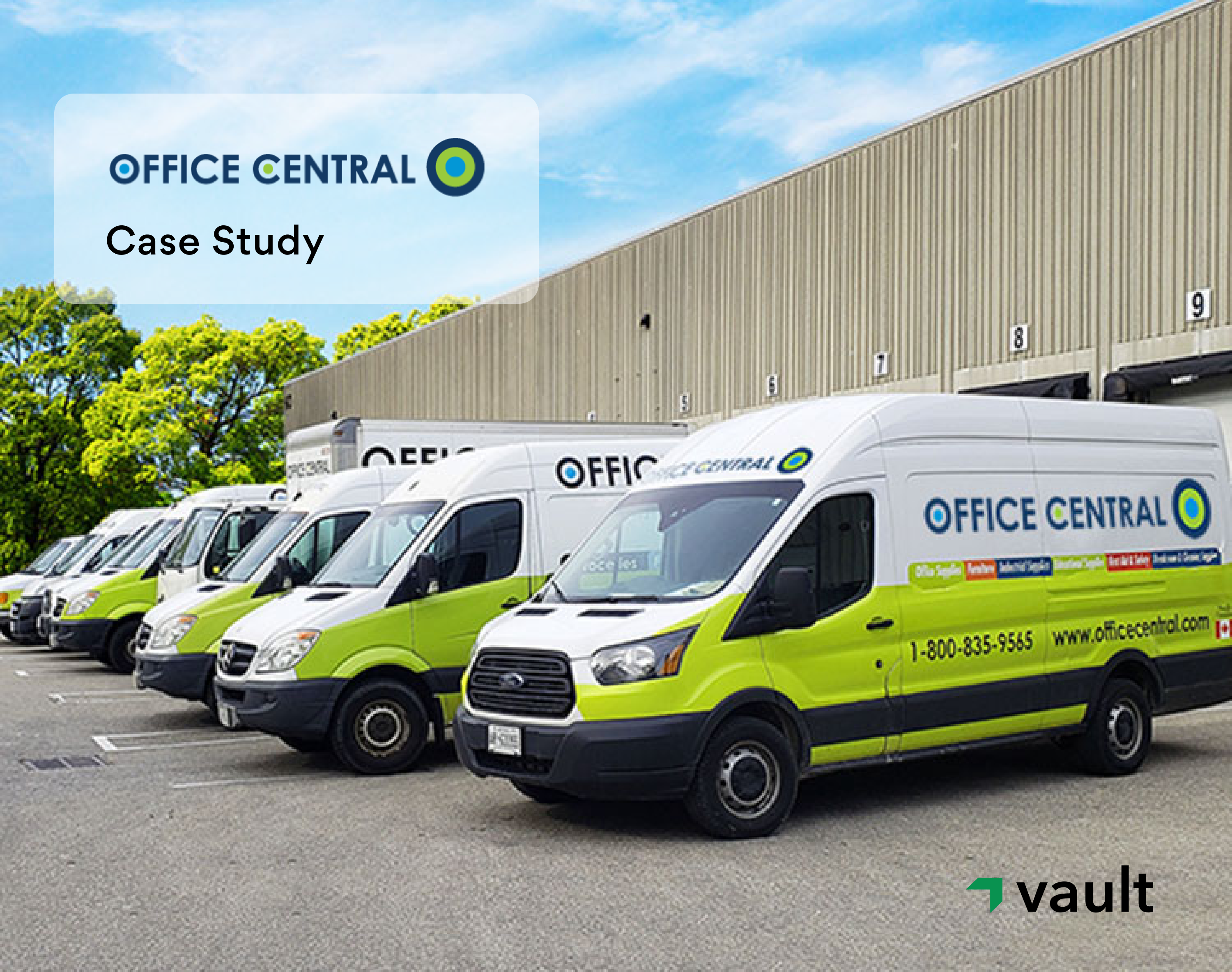 Office supply distributor saves 50+ hours using Vault